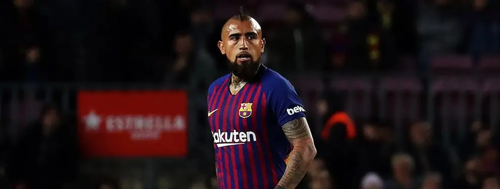 Arturo Vidal tiene una oferta de locos para dejar el Barça
