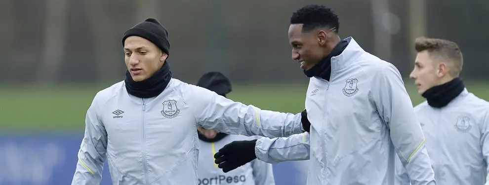 El escándalo (y es muy feo) de Yerry Mina en la Premier que llega al Barça