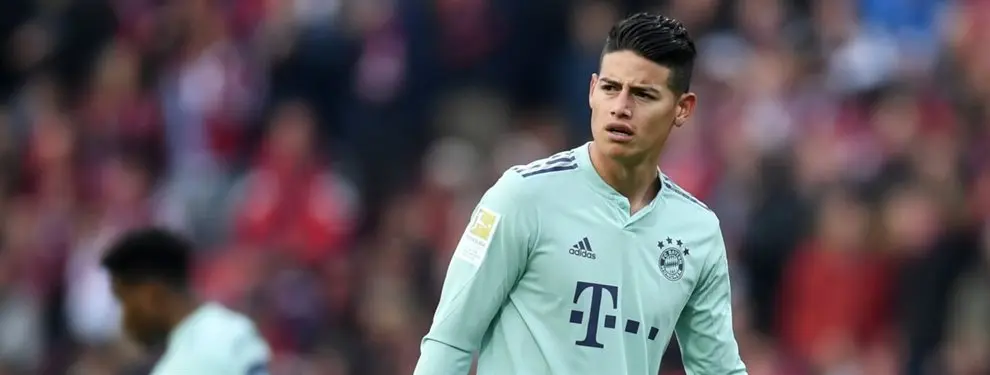 James Rodríguez entra en una operación galáctica del Real Madrid