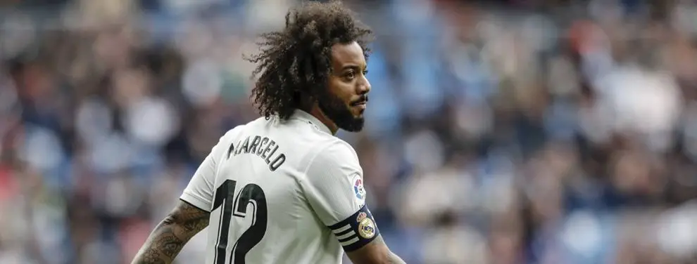 Marcelo se lo carga (y Zidane lo remata); no quiere venir