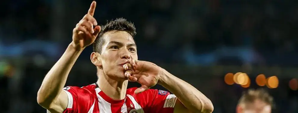 Hirving Lozano o el “Messi mexicano”. Suárez tiene al sustituto de Coutinho