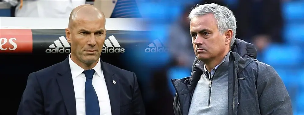 La llamada de Zidane a Mourinho que frustra un fichaje de Florentino Pérez