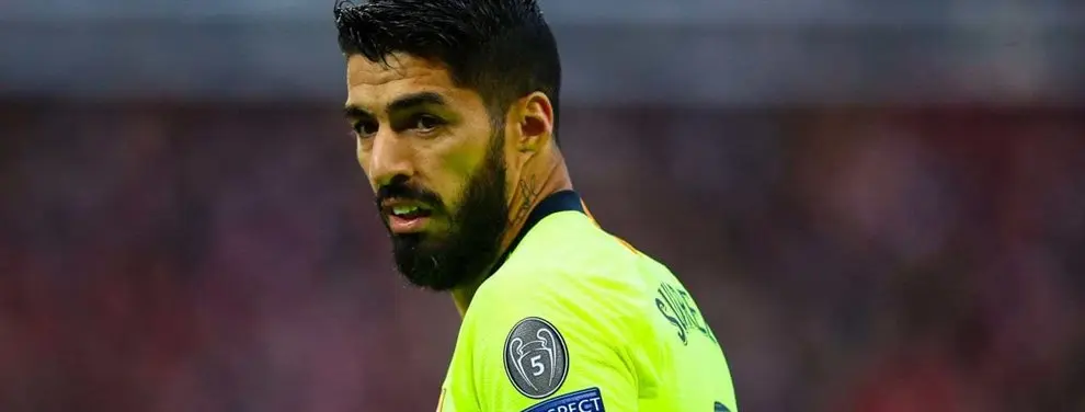 Luis Suárez está fuera. El Barça se lo quiere cargar y ya tiene sustituto