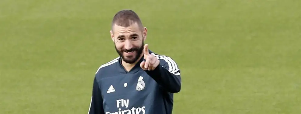 Benzema pone sobre la mesa un fichaje para la delantera