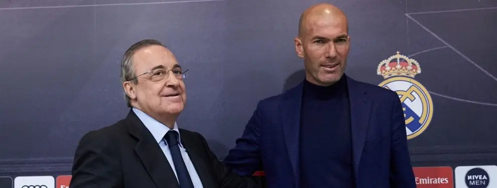 Zidane o el viaje relámpago de Florentino Pérez para atar un fichaje bomba