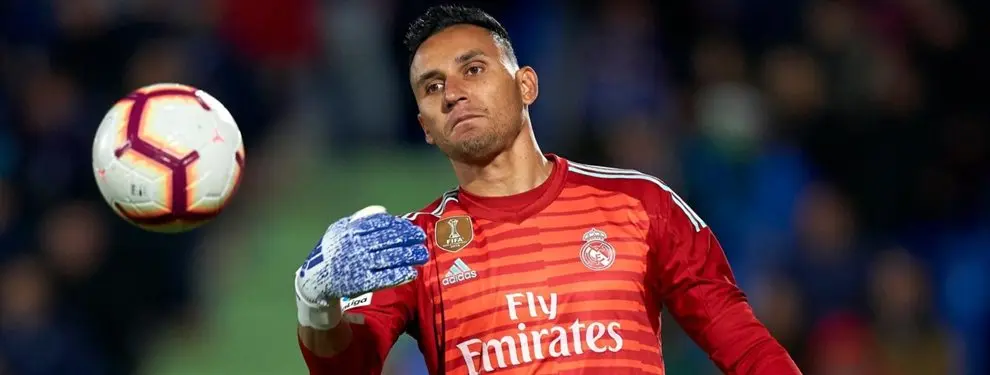 Keylor Navas tiene cinco ofertas para salir (y Zidane suelta la bomba)