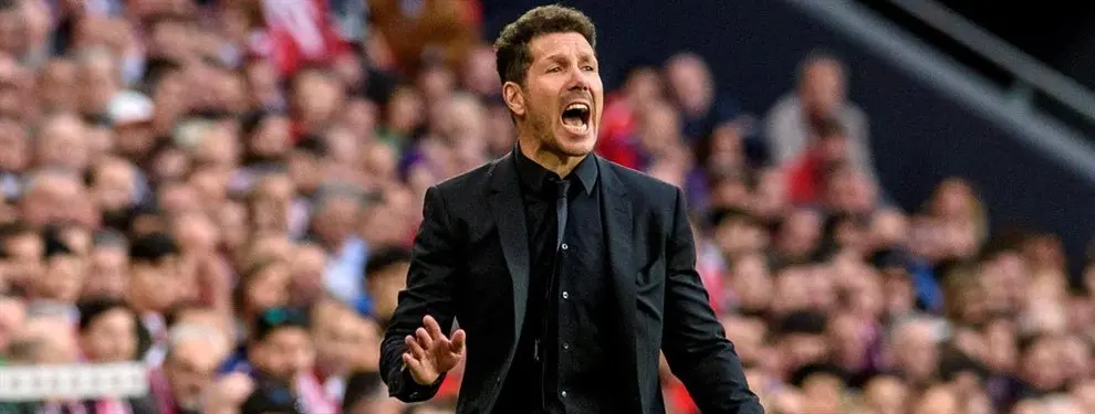 Simeone y el Atlético pelean con el Barça y con Florentino por un crack