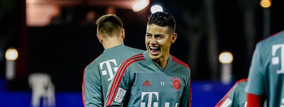 La brutal promesa del Bayern a James Rodríguez para que se quede