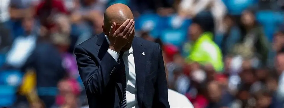 Zidane estalla contra un intocable y da luz verde a su fuga del Real Madrid
