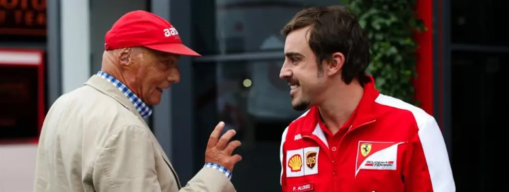 El tweet de Fernando Alonso por la muerte de Niki Lauda