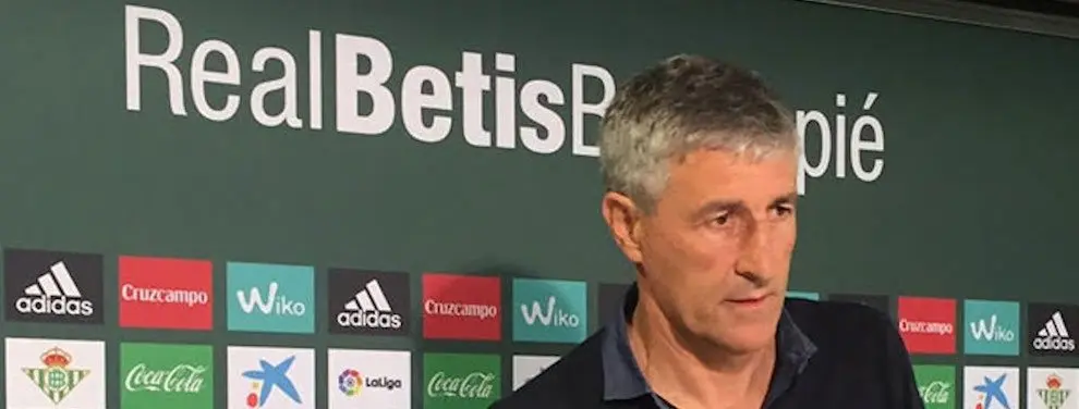Quique Setién no seguirá en el Betis la próxima temporada