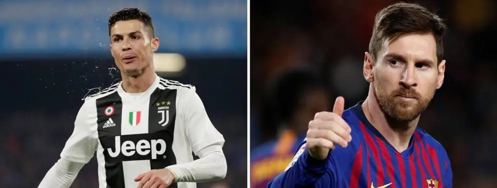 Cristiano Ronaldo se lo quita a Messi: cambia al Barça por la Juventus