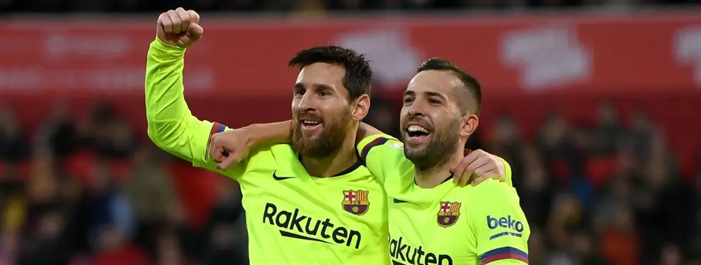 Jordi Alba veta un fichaje del Barça (y Messi lo había solicitado)
