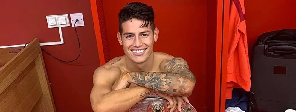 James Rodríguez no seguirá en el Real Madrid y ya tiene destino