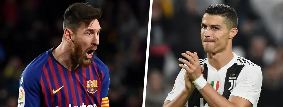 Cristiano Ronaldo se carga a Messi con tres bombas bestiales