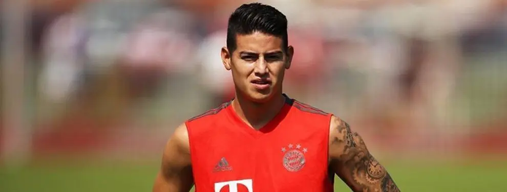 James Rodríguez reduce a dos los candidatos para salir del Bayern