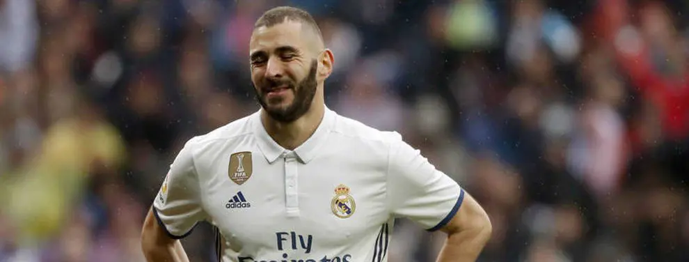 Benzema tiene una oferta millonaria: o el Madrid le paga más o habrá lío