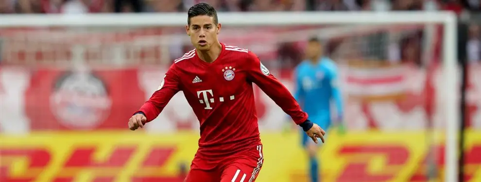 James Rodríguez está en un fichaje bomba de Florentino Pérez para el Madrid