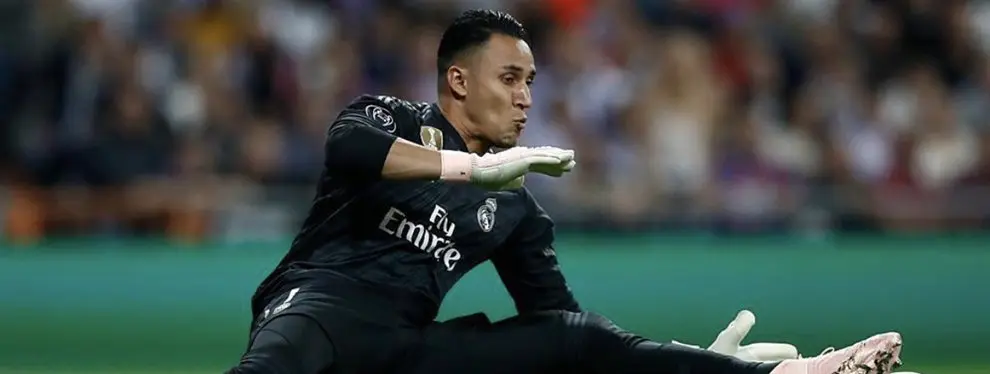 Keylor Navas negocia con una gran escuadra (y no es Benfica ni United)