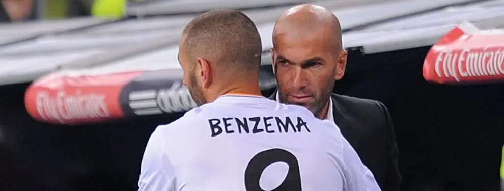 Benzema sabe que fichaje ha vetado Zidane en el Real Madrid