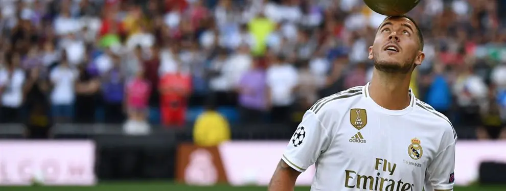 Eden Hazard elige dorsal en el Real Madrid (y no es el ‘7’. Y hay pelea)