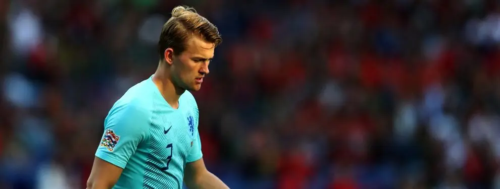 Guardiola enfadado: El Barça maneja una alternativa a De Ligt