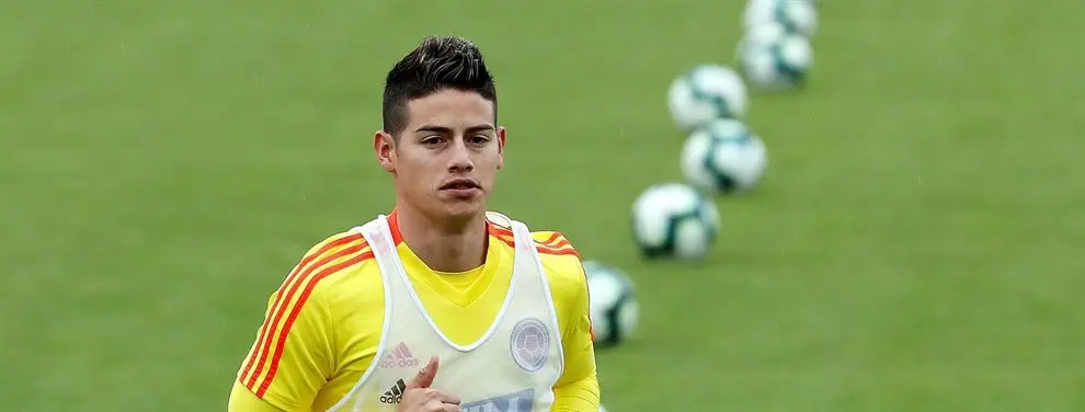 James Rodríguez no quiere hacer caso a Florentino Pérez