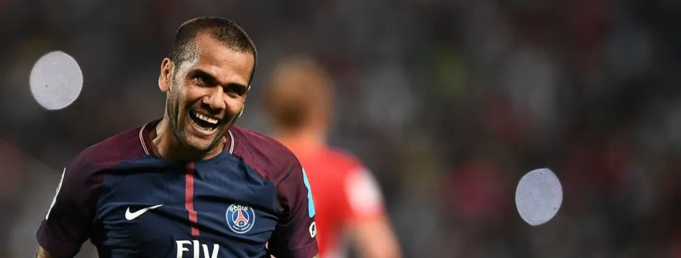 Dani Alves ‘ama’ el Barça