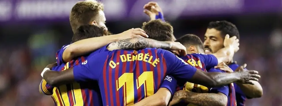 Una estrella del Barça se despide de Piqué, Messi y Luis Suárez
