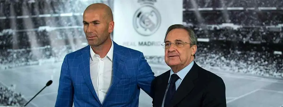 Zidane pide a Florentino Pérez un fichaje tapado (y bomba)