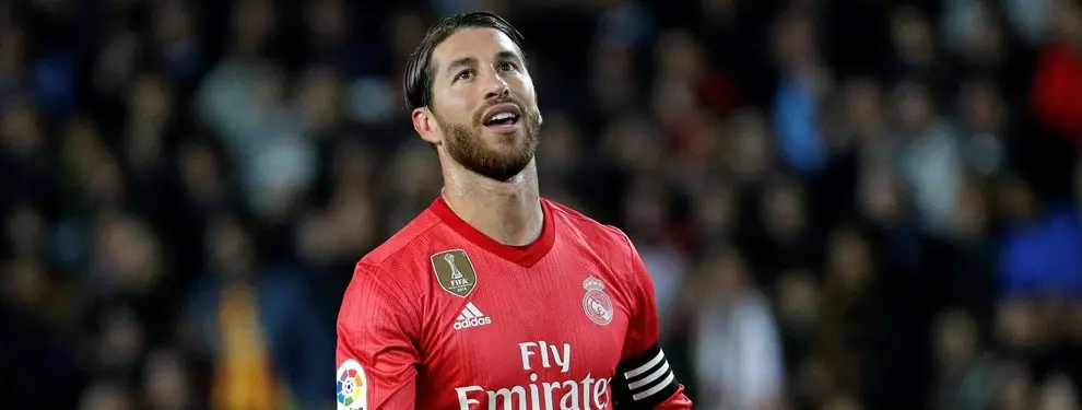 Sergio Ramos intenta frenar una salida cantada en el Real Madrid