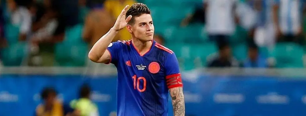 James Rodríguez entra en una operación del Real Madrid (y de última hora)