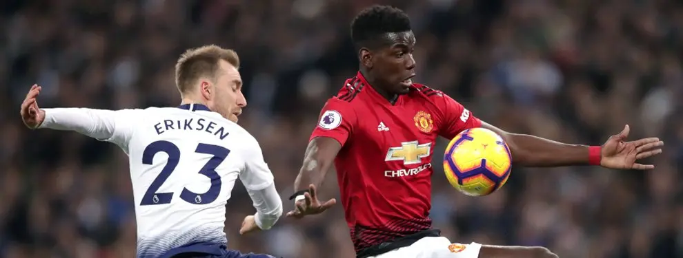 El plan b a Pogba (y no es Eriksen) que trabaja el Real Madrid en secreto