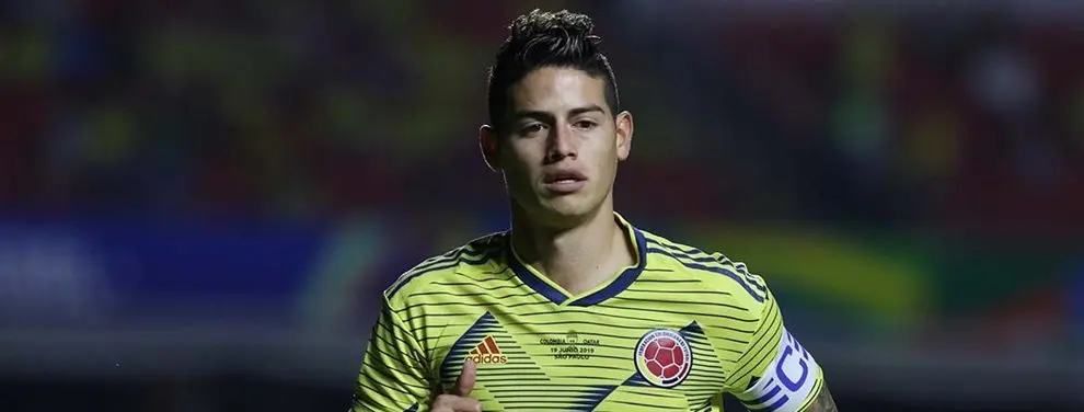 ¡James Rodríguez no va al Nápoles! La sorpresa final de Florentino Pérez