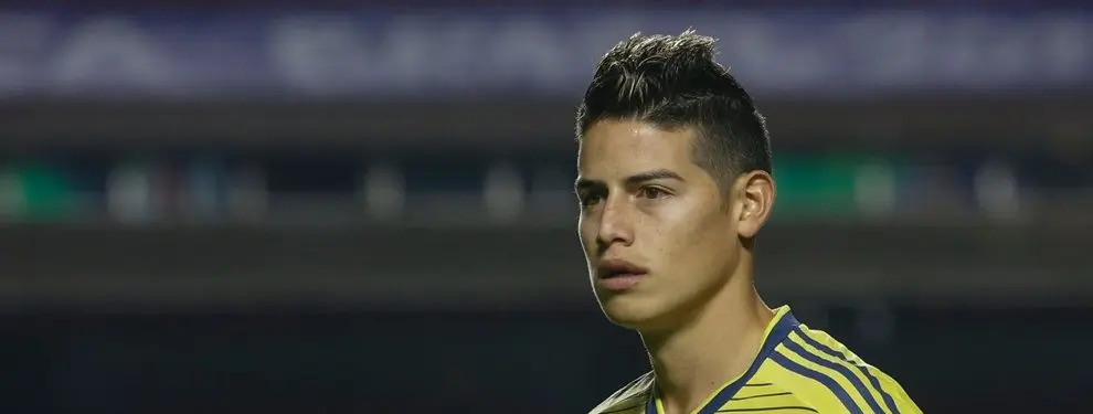 Sale la basura de James Rodríguez en el Real Madrid