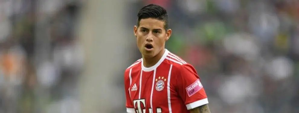 James Rodríguez está en un intercambio de cromos galáctico