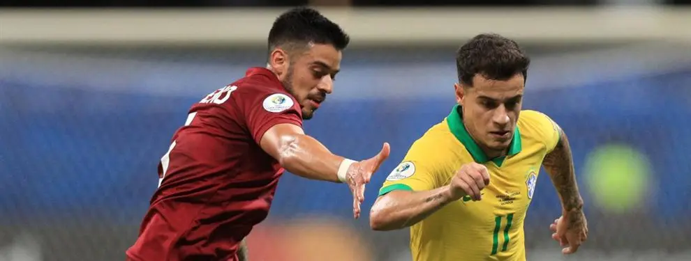 Coutinho recomienda un crack de la Copa América al Barça