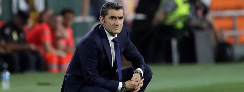 Quiere jugar en el Barça y llama a Messi. La operación que Valverde veta