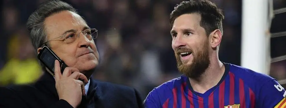 El trueque bomba que dejaría sin un galáctico a Messi y Florentino Pérez