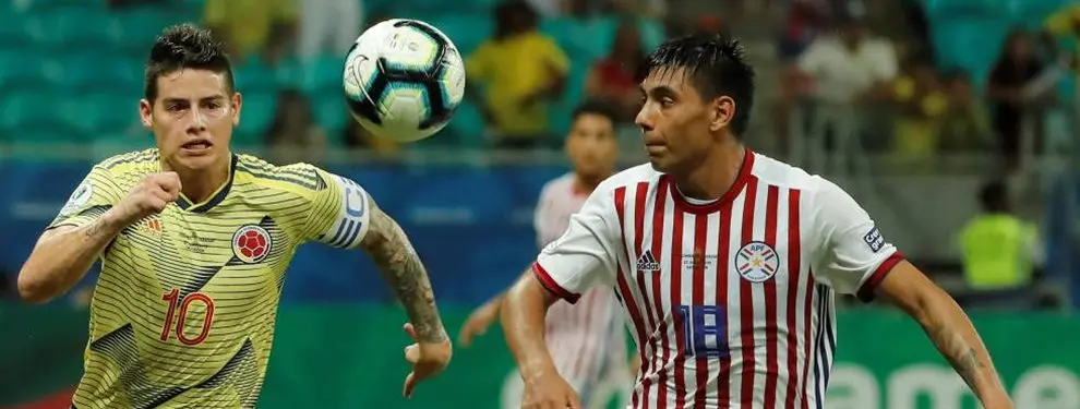 ¿Sabes con quién del Barça habla cada día James Rodríguez?