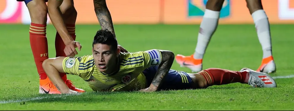 James Rodríguez tiene una oferta bomba (e inesperada) de España