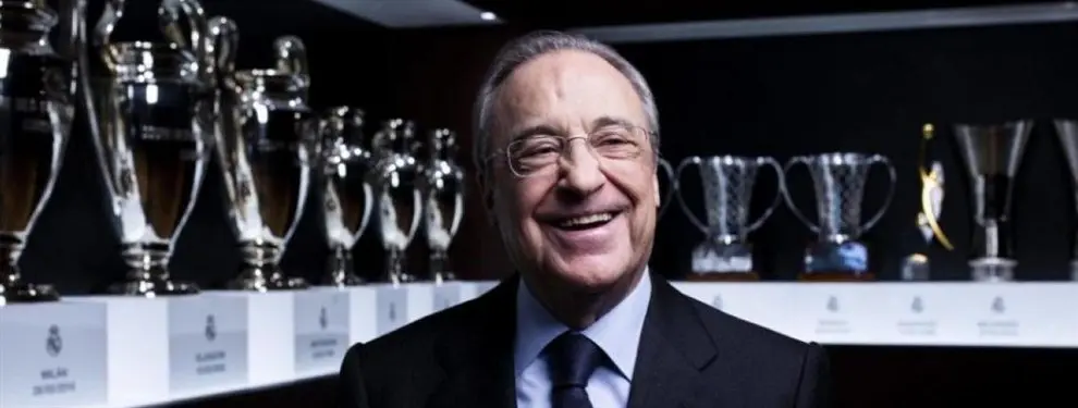 Florentino Pérez tiene un tapado para contentar a Zidane (y es de la Liga)