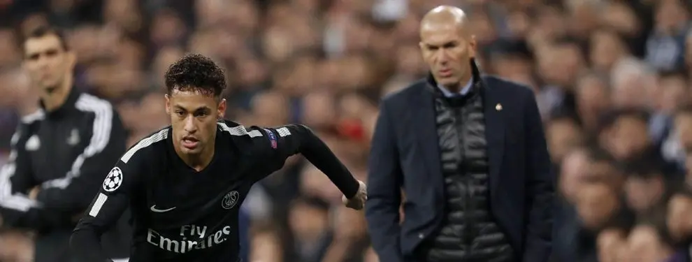 Zidane pone un nombre sobre la mesa para responder al fichaje de Neymar