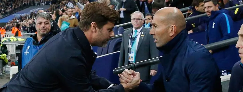 Pochettino se la juega a Florentino Pérez y le roba un fichaje a Zidane