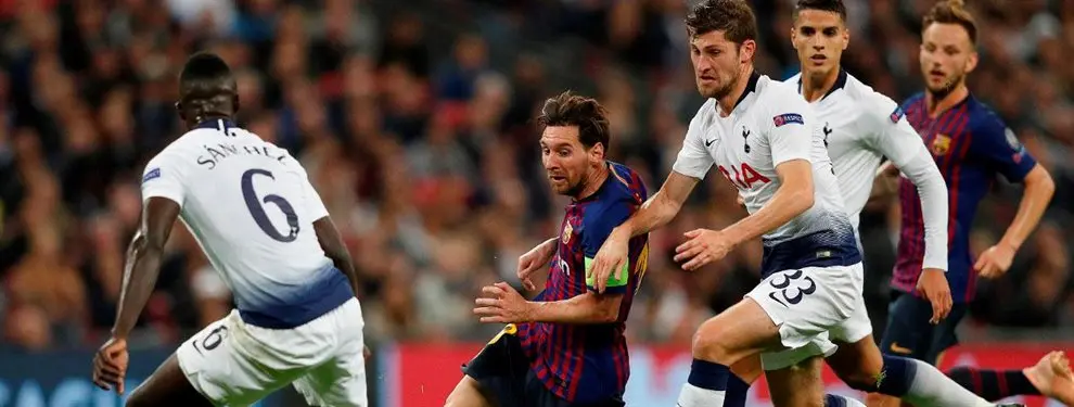 Davinson Sánchez tiene tres ofertas (y una no gustará a Messi)