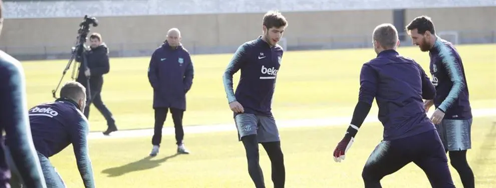 El recambio de lujo (y que gusta a Messi) que busca una salida del Barça