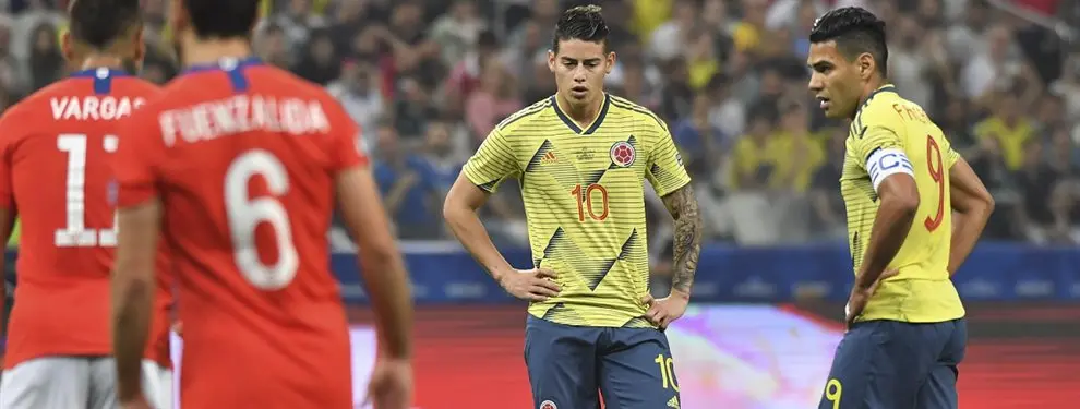El equipo de Champions que quiere juntar a James Rodríguez y Falcao