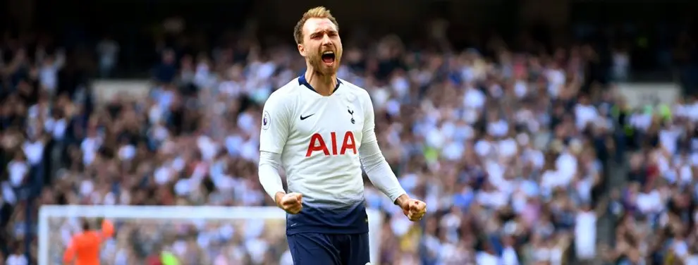 Florentino Pérez ofrece un 2x1 bomba al Tottenham por Christian Eriksen