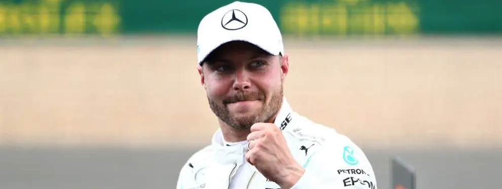 Mercedes domina con Bottas en la ‘pole’ y Hamilton tras él