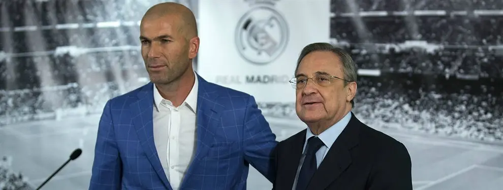 Florentino Pérez paraliza una salida cantada por orden de Zidane